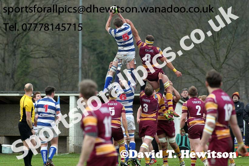 Tynedale v Sedgley Park, Tynedale Park, Corbridge, Northumberland. Photo: David T. Hewitson/Sports for All Pics